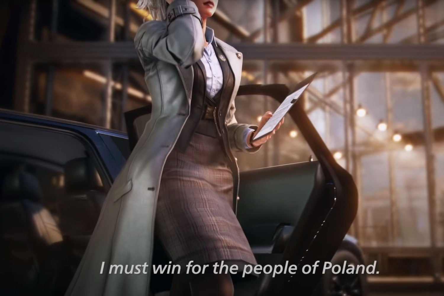 Pani Premier przemówi w japońskiej grze po polsku