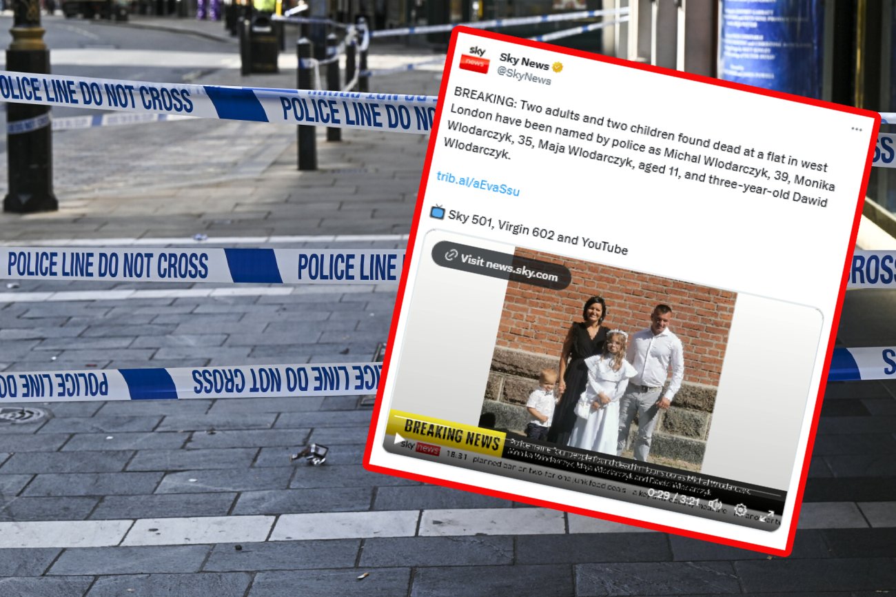 Rodzina z Polski znaleziona martwa w Londynie. Policja nie szuka sprawcy. Samobójstwo czy morderstwo?