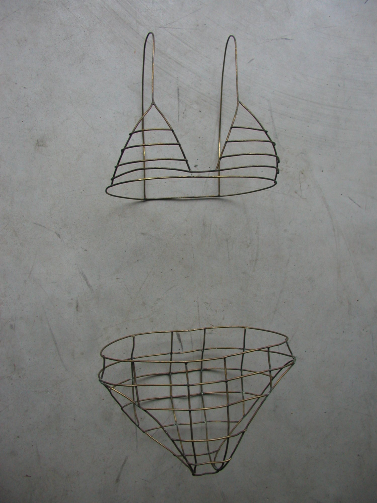 "BEACH", 2005 (today "femmage to Angelique Sloss", a women assaulted in France by five female attackers for wearing a bikini)
