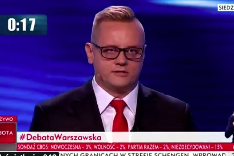 Jan Tanajno jest charakterystycznym kandydatem na prezydenta stolicy.