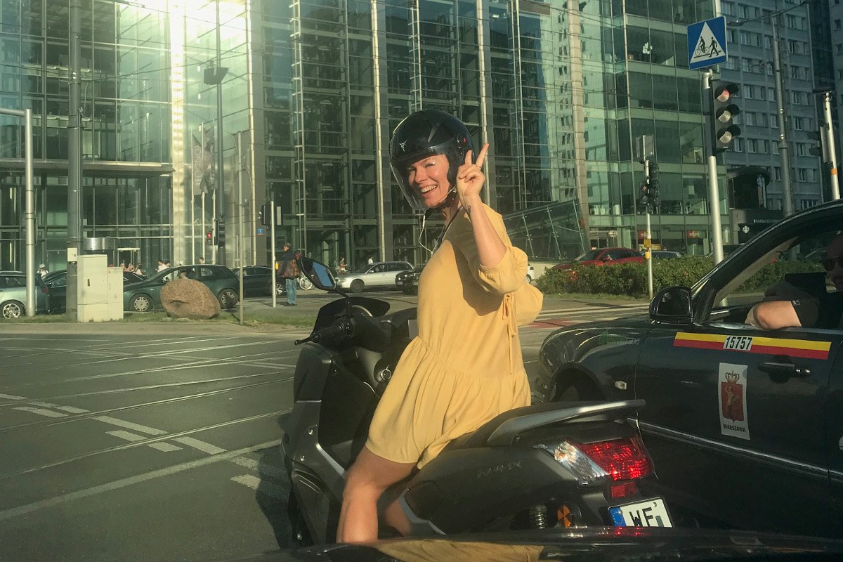 Wszystkie drogi prowadzą do celu. Ale w mieście na skuterze pokonuje się je zdecydowanie szybciej.