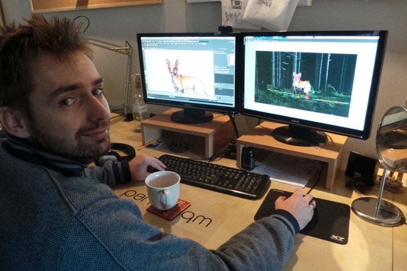 Artur Marcol - jeden z założycieli studia "Panoptiqm", w którym powstał lis z teledysku Ylvis - The Fox