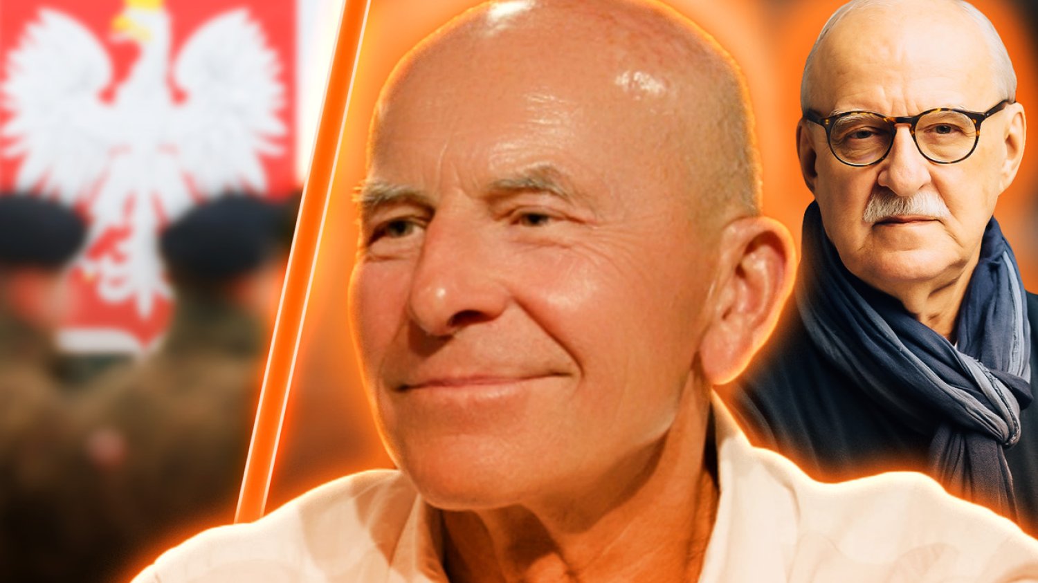 Wojciech Łuczak w studiu naTemat. Wojciech Łuczak w podcaście naTemat.