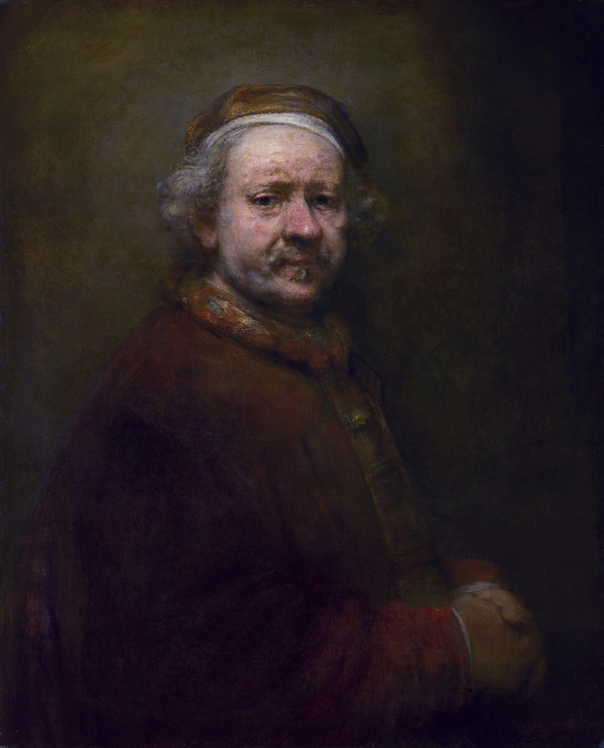 Rembrant, Autoportret, National Gallery - Londyn