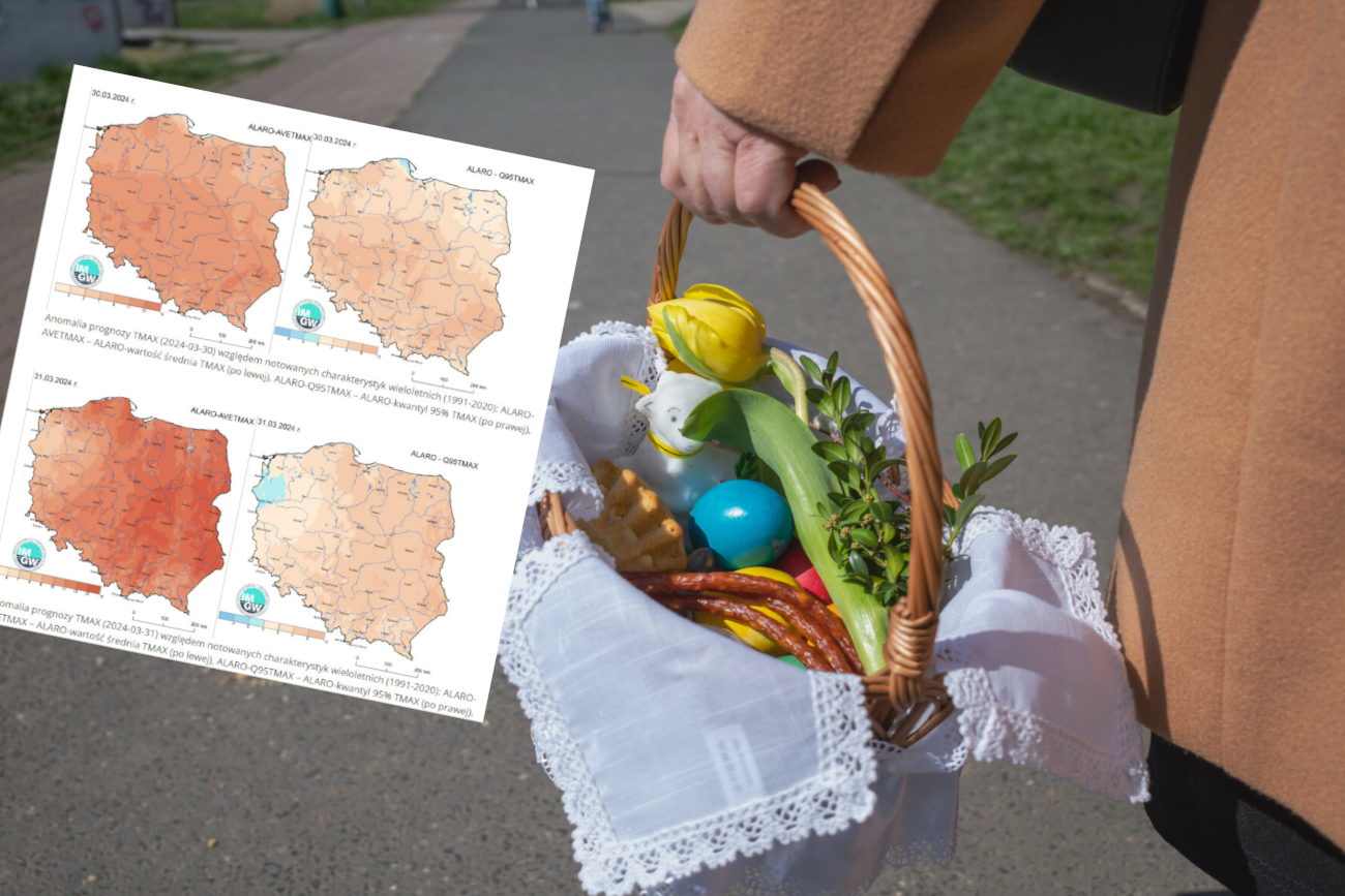 Pogoda na Wielkanoc może Was nieźle zaskoczyć. Miejscami nawet... 25 stopni Celsjusza.