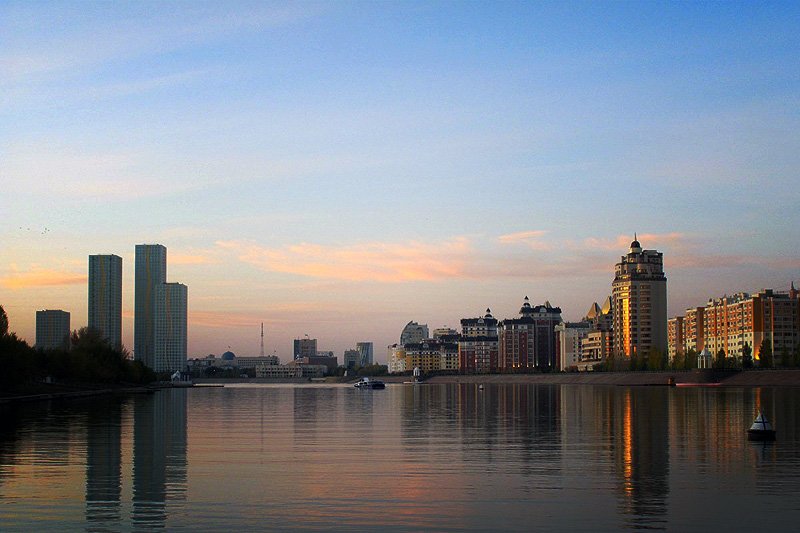 Astana - rozbudowująca się z dnia na dzień nowa stolica Kazachstanu