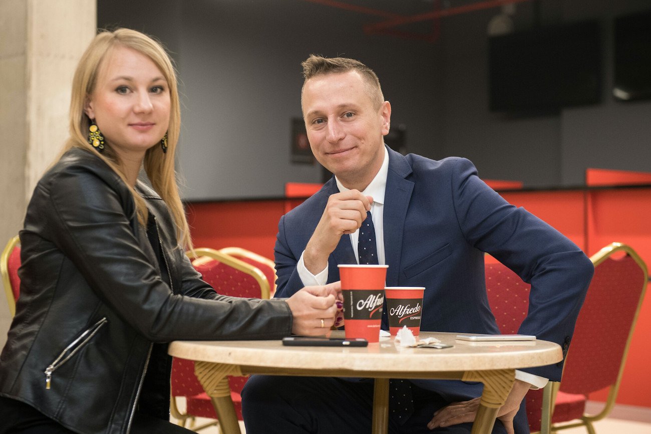 Adwokatka Dorota Brejza z mężem, senatorem Krzysztofem Brejzą (KO).