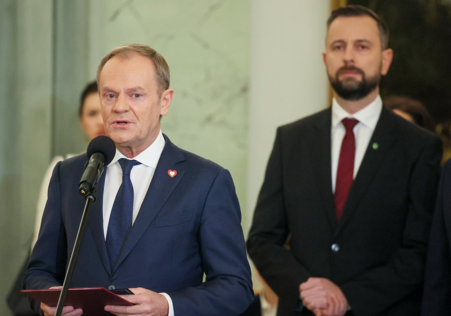 Pierwsze słowa Tuska po zaprzysiężeniu. Zwrócił się do Andrzeja Dudy