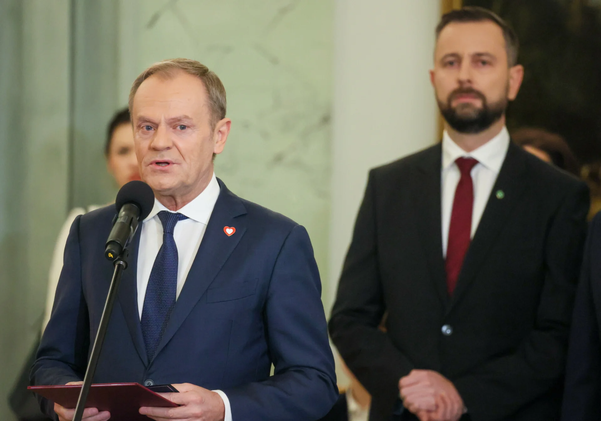 Pierwsze słowa Tuska po zaprzysiężeniu. Zwrócił się do Andrzeja Dudy