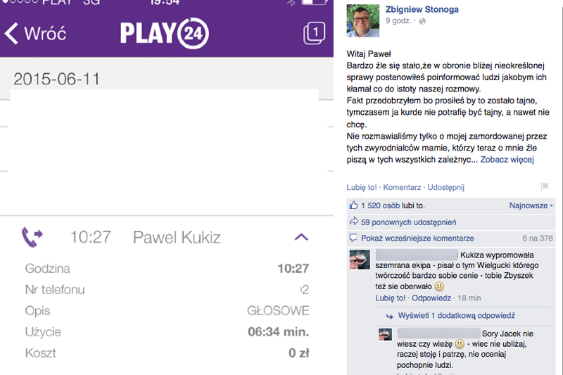 Zbigniew Stonoga już nie chce współpracować z Pawłem Kukizem