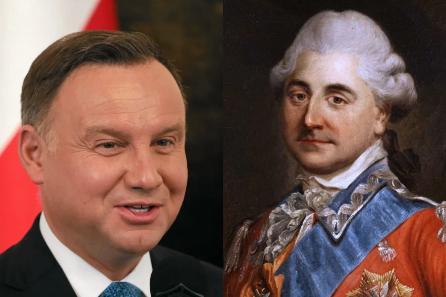Czy Andrzej Duda przywdzieje Łańcuch Orderu Orła Białego? Nosił go między innymi Stanisław August Poniatowski, ostatni król Polski.