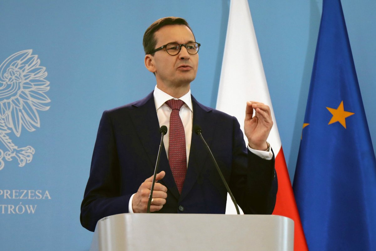 Premier Mateusz Morawiecki opowiedział na konferencji prasowej o rozdzielności majątkowej w jego małżeństwie.
