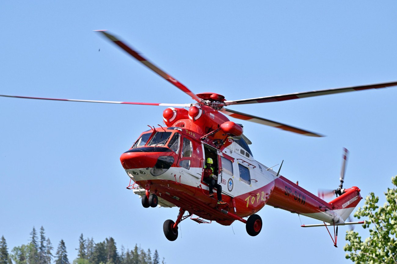Poważny wypadek w Tatrach.