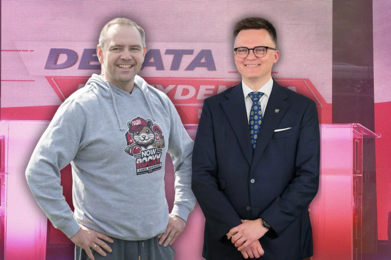 Nowy sondaż. Nawrocki i Hołownia zwycięzcami debat prezydenckich.
