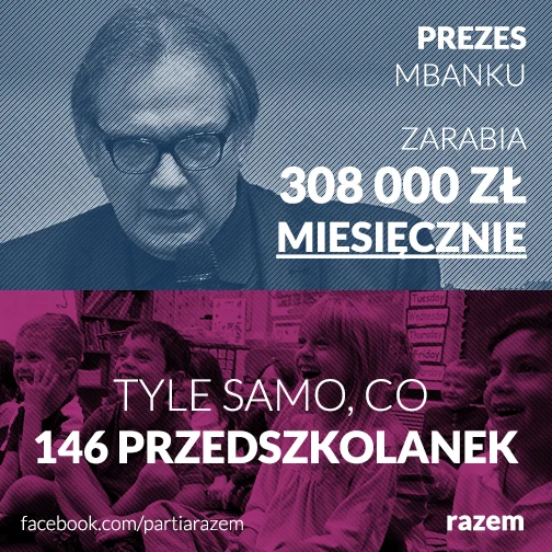 Działacze Razem chcą sprawiedliwych podatków