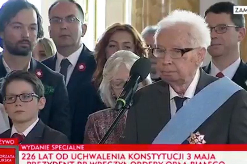 Profesor odznaczony przez Dudę chwali "dobrą zmianę".