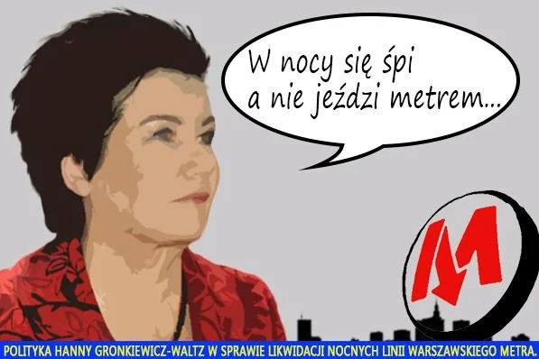 Metro nie będzie jeździć nocą, internauci już się z tego nabijają