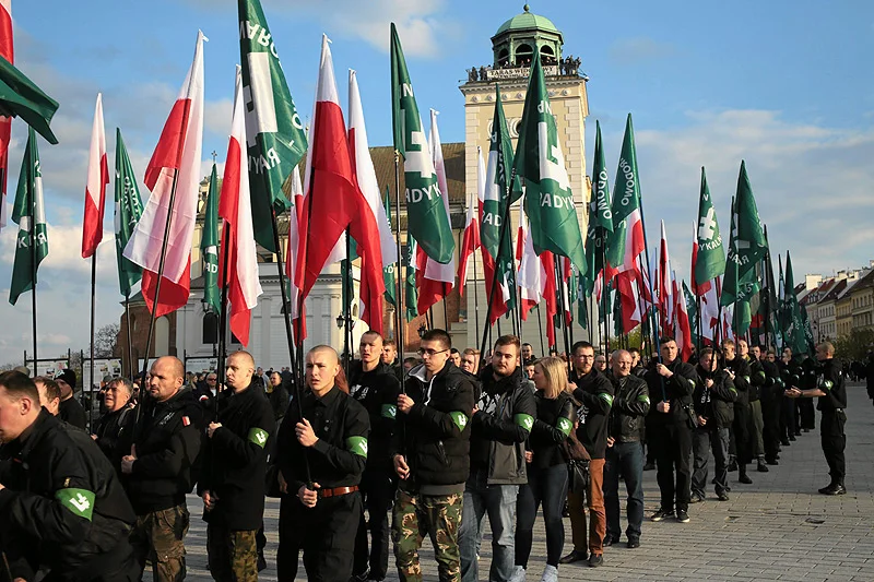 W sobotę ulice stolicy Polski należały do rasistów, antysemitów, szowinistów, przeciwników wolności i demokracji.