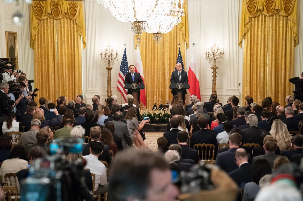 Andrzej Duda wyjaśnił, o co dokładnie chodzi z wydatkami, które strona polska ma przeznaczyć na bazę wojsk USA w Polsce.
