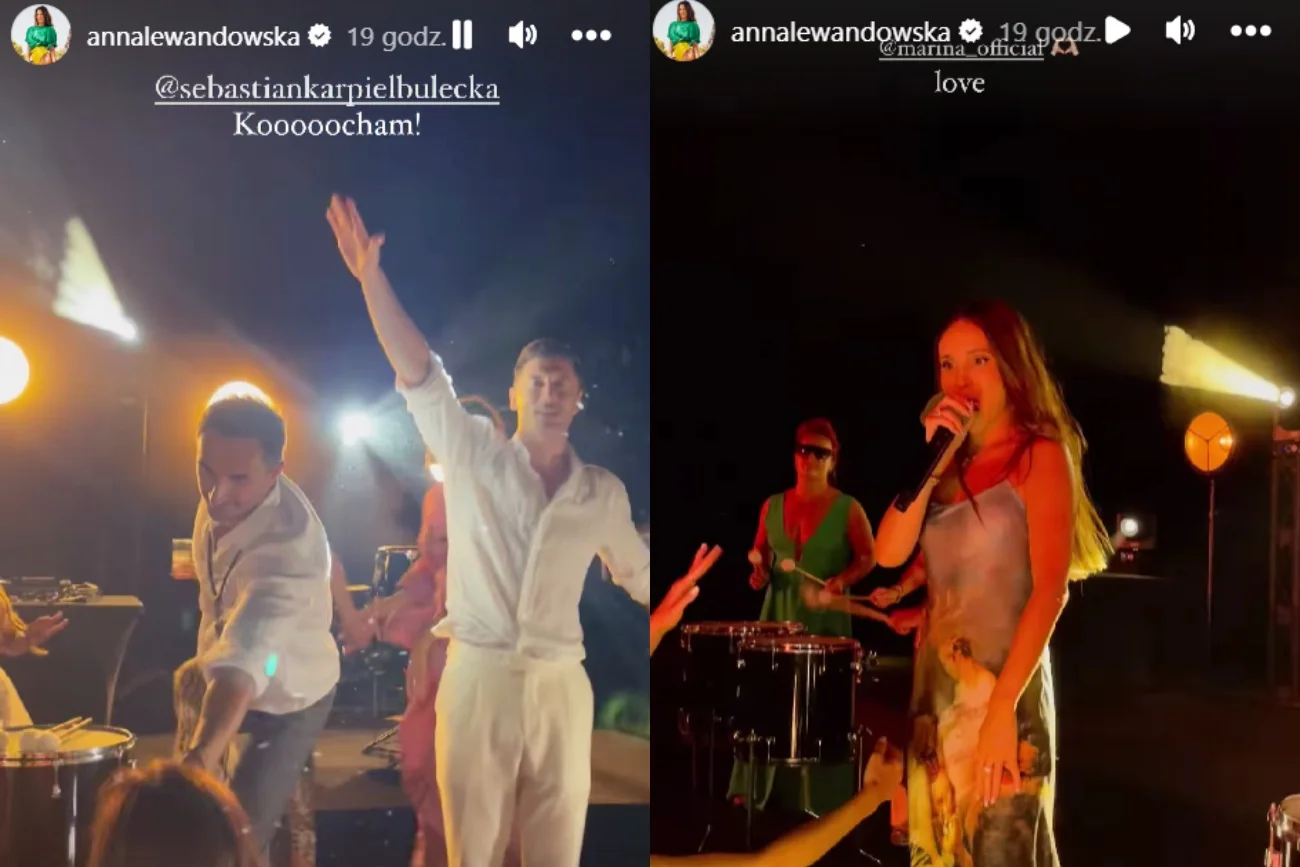 Łuczenko-Szczęsna i Karpiel-Bułecka zaśpiewali na weselu Lewandowskich