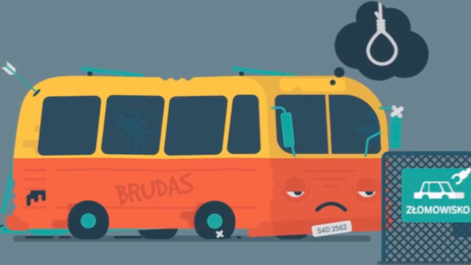 "Smutny autobus" MSW pozytywnie zaskoczył wielu internautów