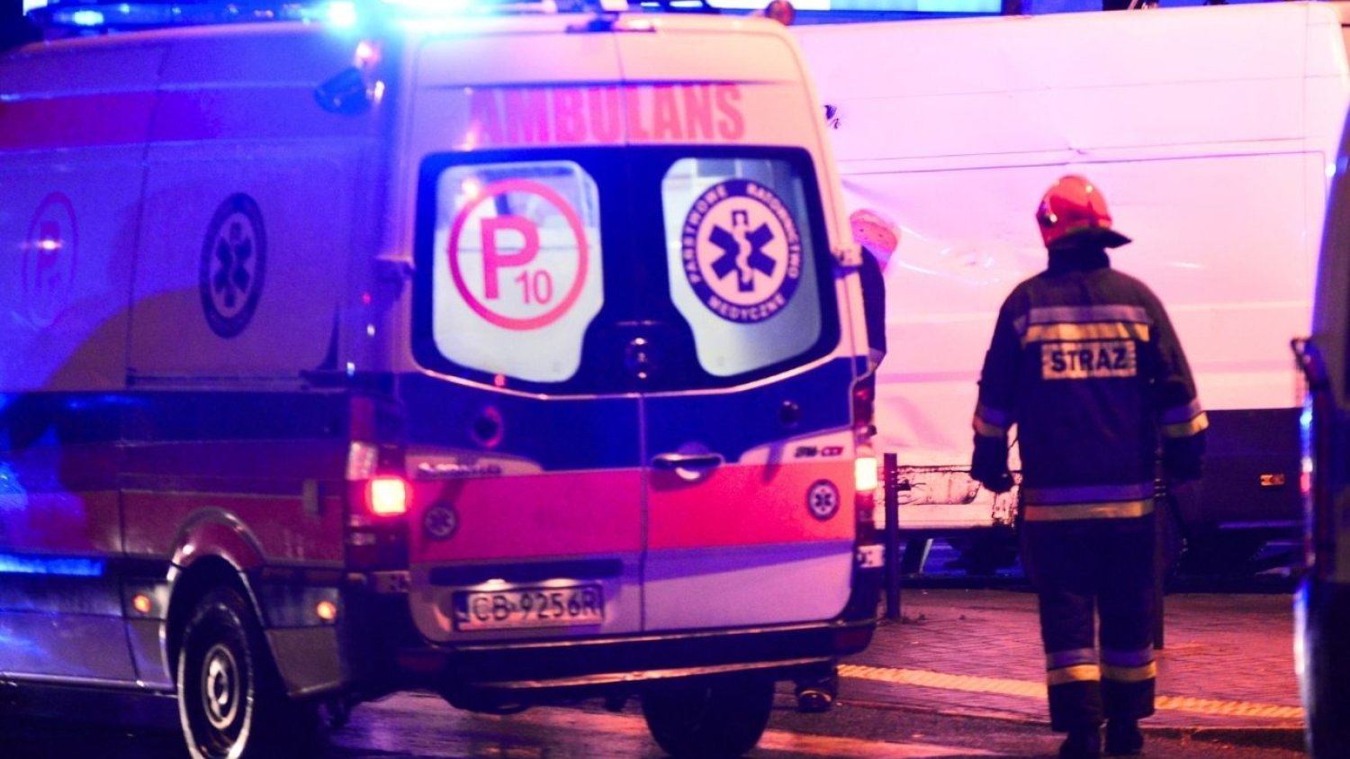 Wypadek pod Wieliczką. Samochód stanął w płomieniach, zginęły 3 osoby.