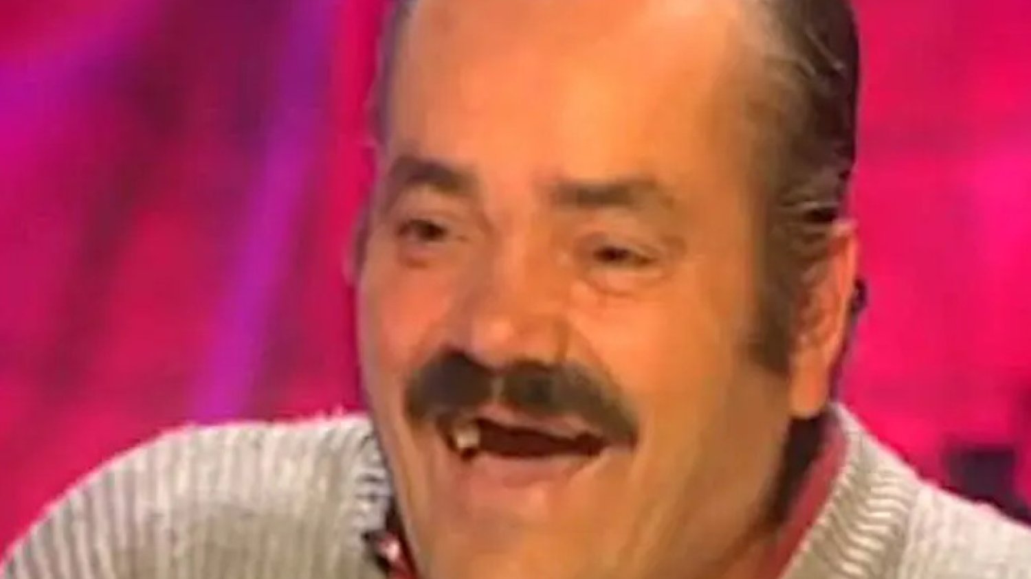 Juan Joya Borja był bohaterem mema "The Spanish Laughing Guy"