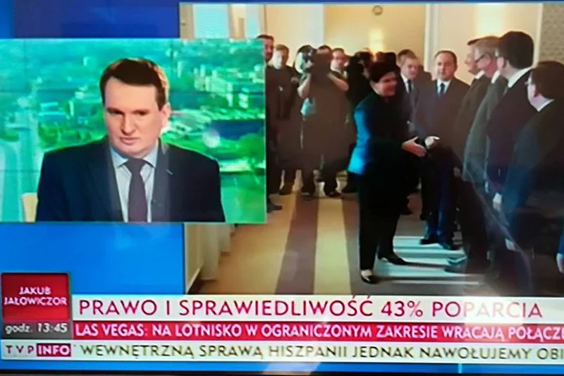 Roman Mańka komentuje w TVP najważniejsze wydarzenia polityczne