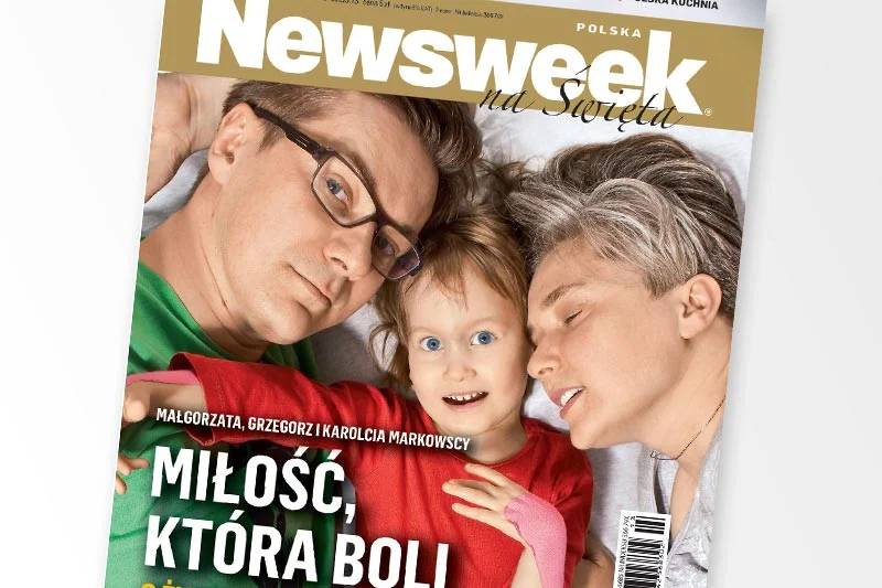 Grzegorz i Małgorzata Markowscy opowiadając "Newsweekowi" o wychowywaniu niepełnosprawnego dziecka.