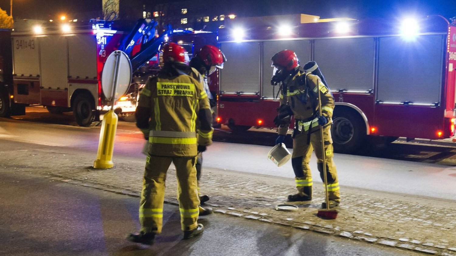 Wypadek na autostradzie A4. Zdjęcie ilustracyjne.
