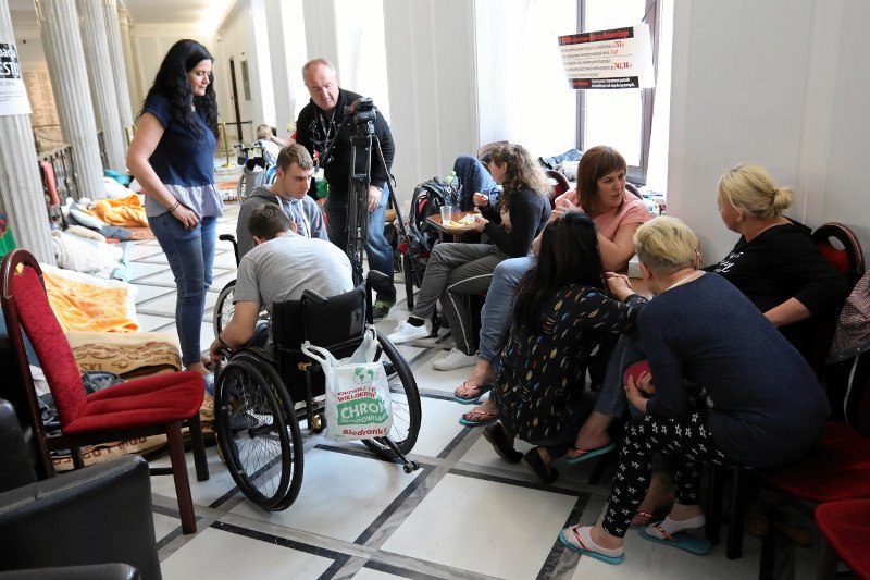 Protest w Sejmie trwa już 31 dni.
