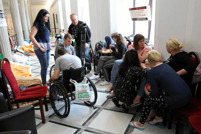 Protest w Sejmie trwa już 31 dni.