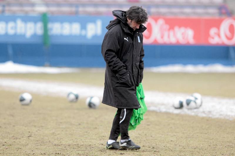 Jose Maria Bakero - były już trener Lecha Poznań