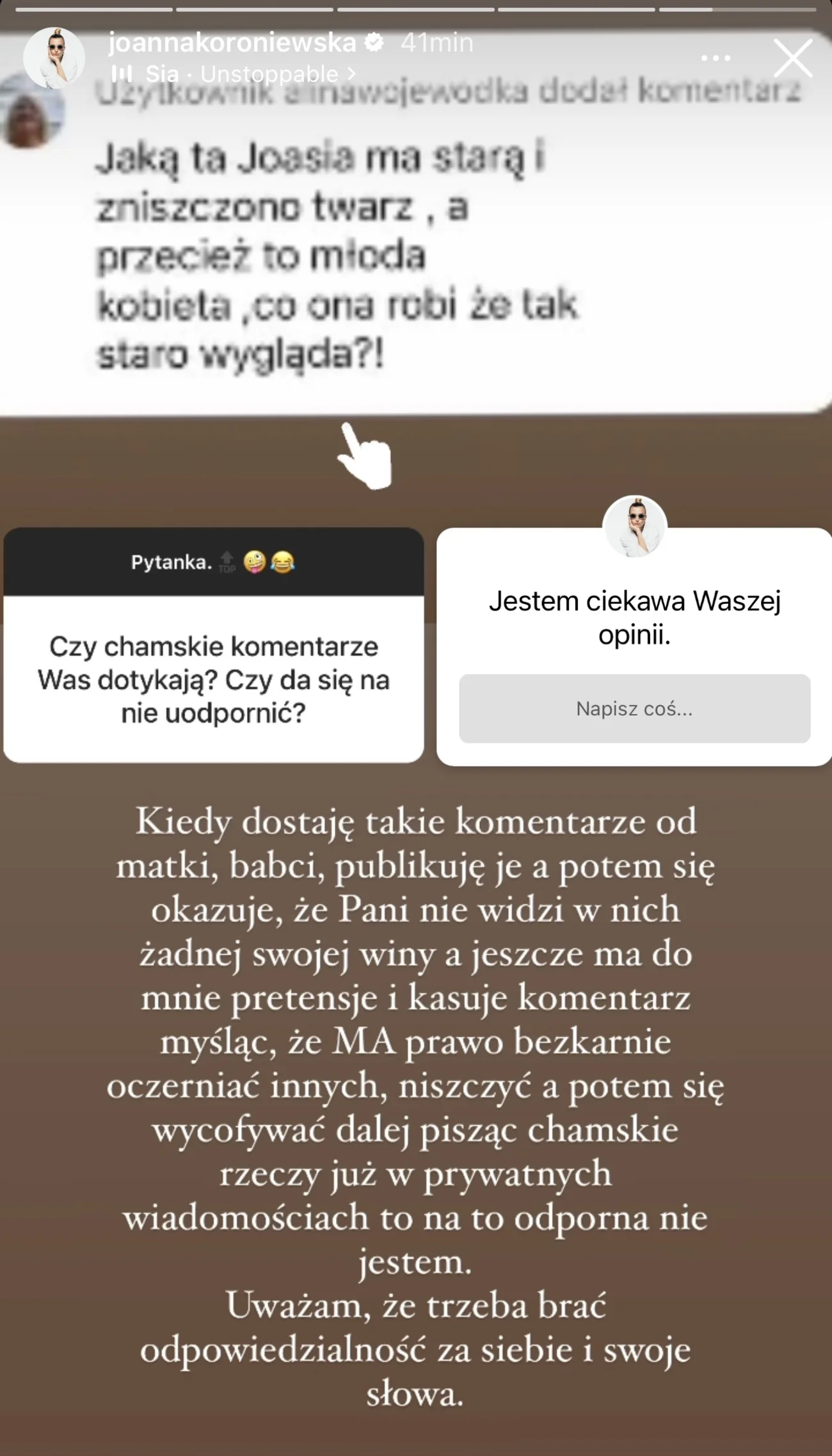 Joanna Koroniewska nie ma litości dla hejterów. Dała im pewną radę