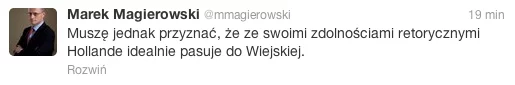 Publicysta "Uważam Rze" Marek Magierowski