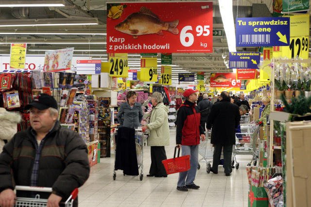 Z czysto polskich produktów w sklepach ostał się na przykład karp