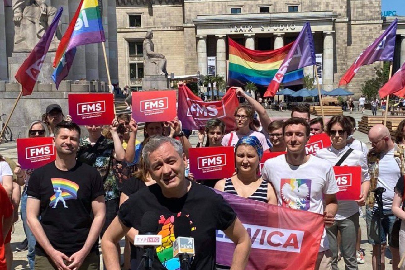 Parada Równości 2021. Robert Biedroń z apelem do opozycji ws. projektu