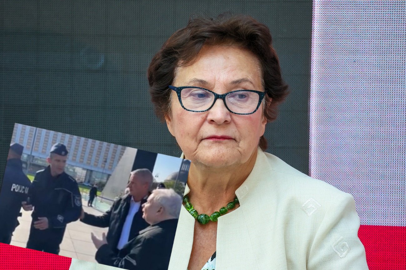 Dr Hanna Machińska była eskortowana przez policję w dniu miesięcznicy smoleńskiej.