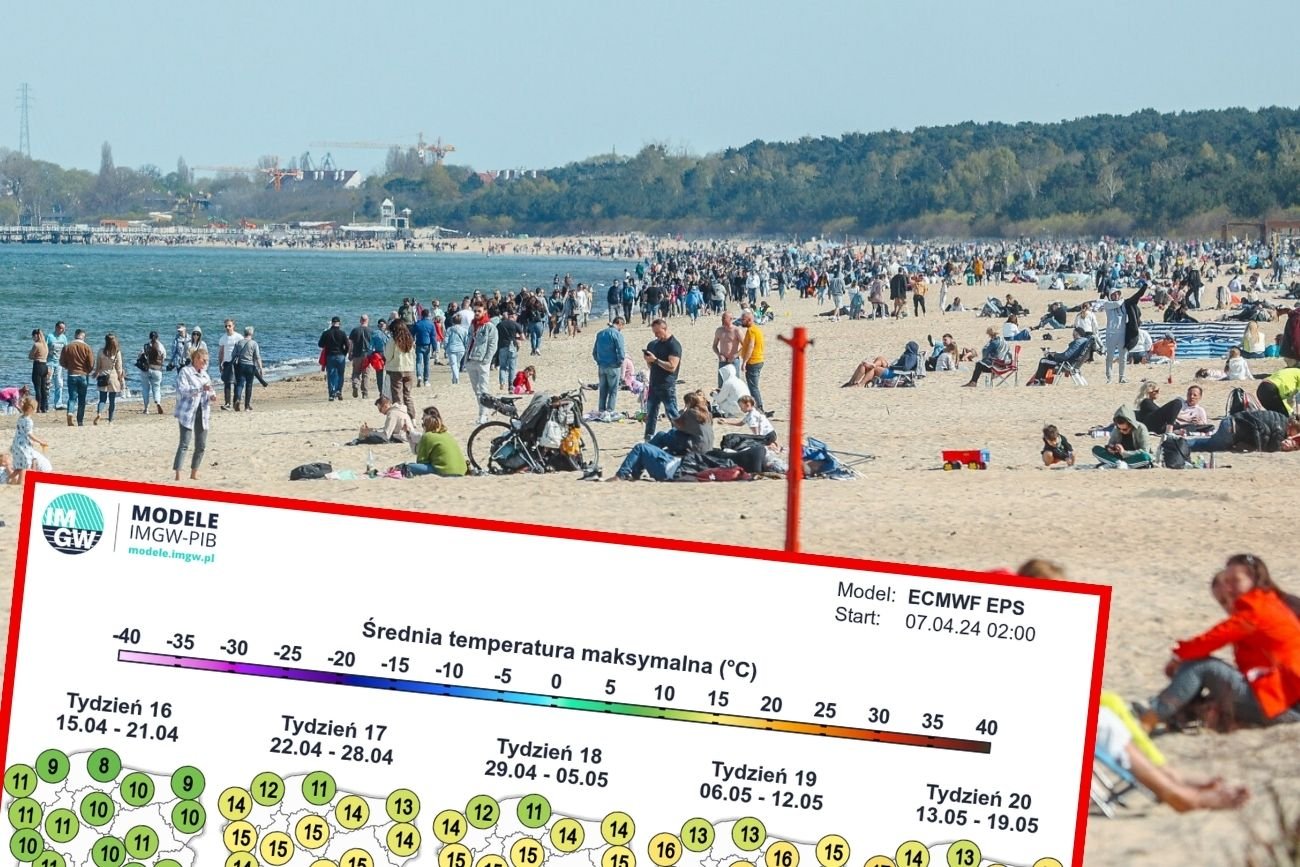 Prognoza długoterminowa na majówkę