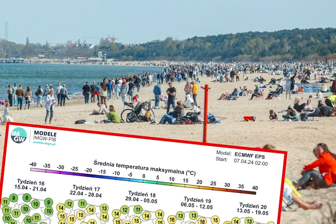 Prognoza długoterminowa na majówkę