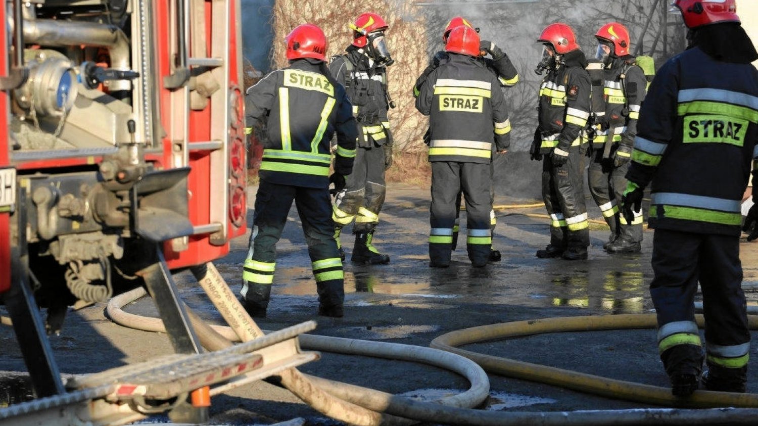 Kłęby dymu nad Warszawą. Pożar w okolicy lotniska Chopina