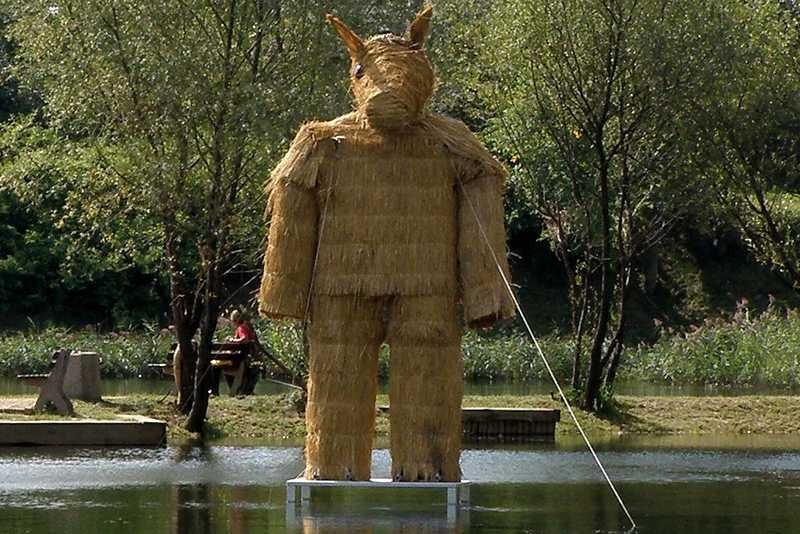 To był miś na miarę naszych możliwości. Ale spłonął