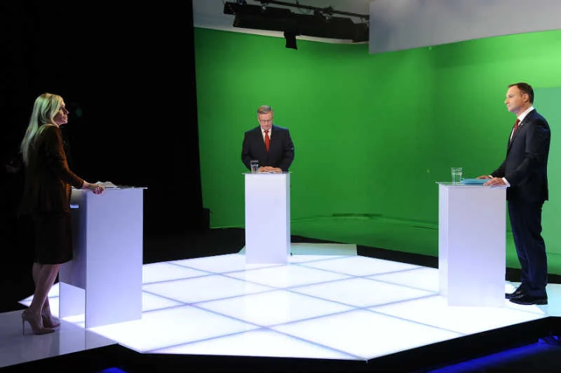 Dziennikarze po debacie prezydenckiej podlegają debatom tak samo, jak politycy.