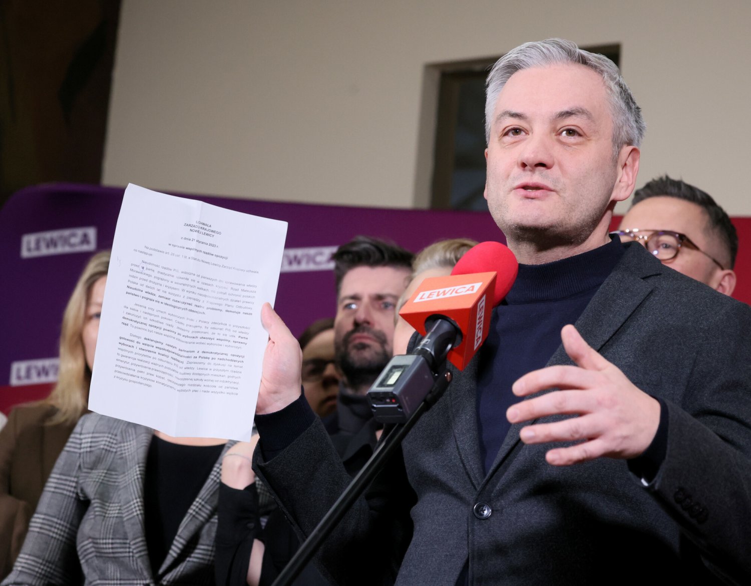 Robert Biedroń o sytuacji przedwyborczej.