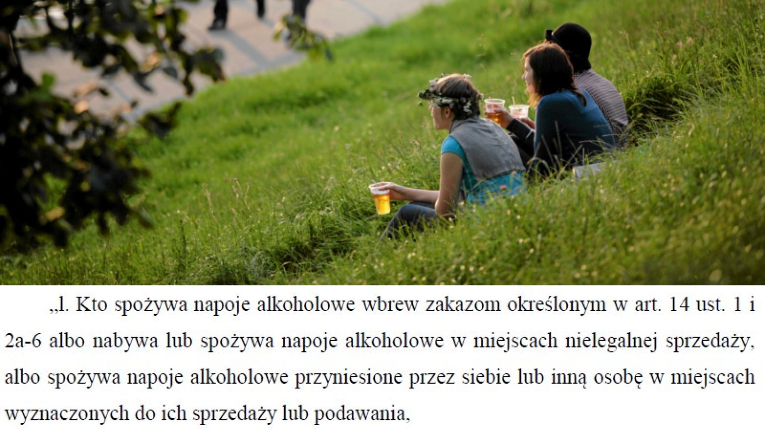 Ministerstwo Sprawiedliwości chciało zaostrzyć kary za spożywanie alkoholu w miejscach niedozwolonych jak parki czy ulice. Prócz mandatu groziłoby za to ograniczenie wolności. Resort szybko się wycofał.