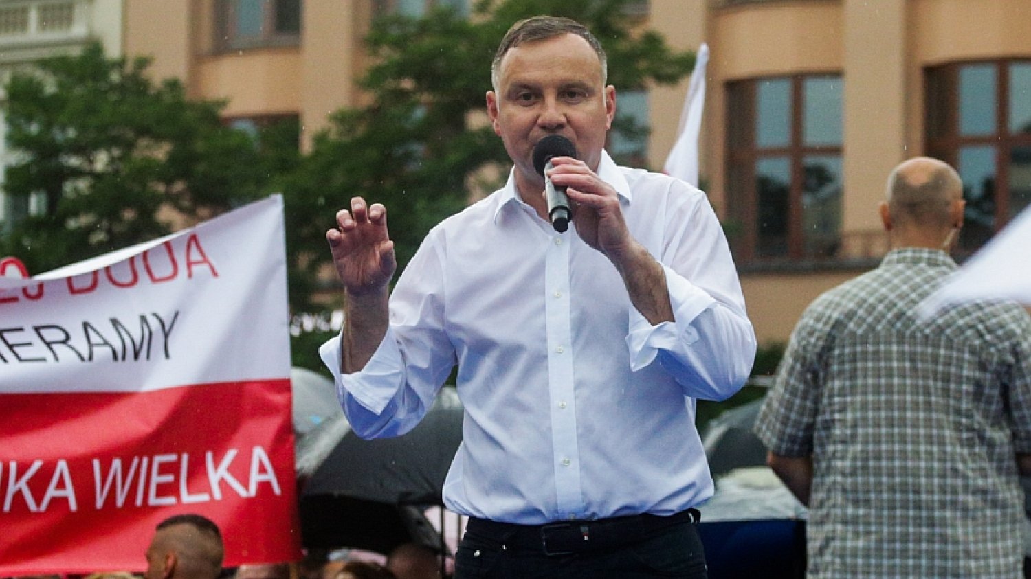 Andrzej Duda w Krakowie.
