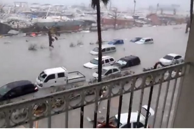 Nagrania z wyspy Saint Martin tuż po przejściu huraganu Irma.