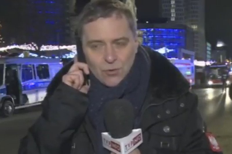 Zamach w Berlinie był pierwszym sprawdzianem dla nowego korespondenta TVP. Cezary Gmyz dał popis