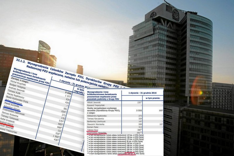 Dobra zmiana w PZU zakończyła się jak w filmowej produkcji z Hollywood - długą listą płac.