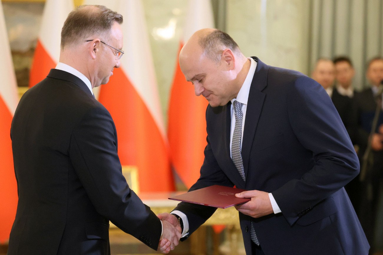 Andrzej Duda i Andrzej Kosztowniak